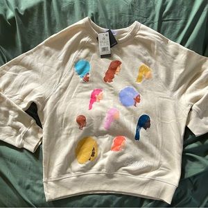 Barbie Beautiful In Every Shade Crewneck Sweatshirt Women’s Small